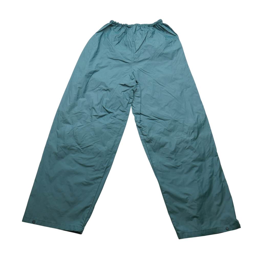 Bass Pro Shops Rain Pants Mens Large Waterproof Fishing Outdoor Green PVC